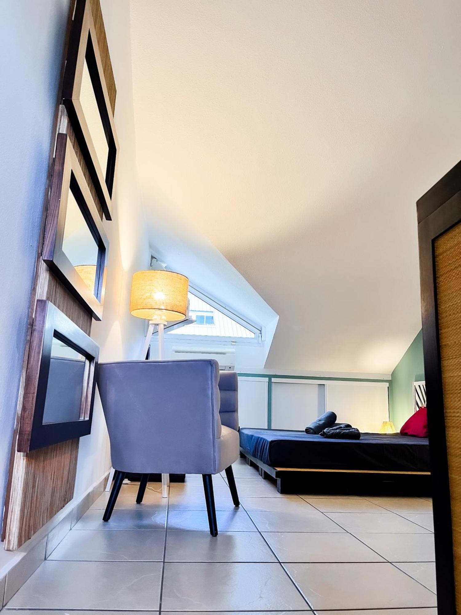 Charmant Studio Mezzanine - Caraibes Zen - Gosier - Proche De La Mer Le Gosier  Exteriör bild